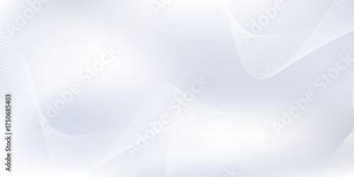 Abstract background with flowing lines. Digital future technology swirl vortex gradient simple art
