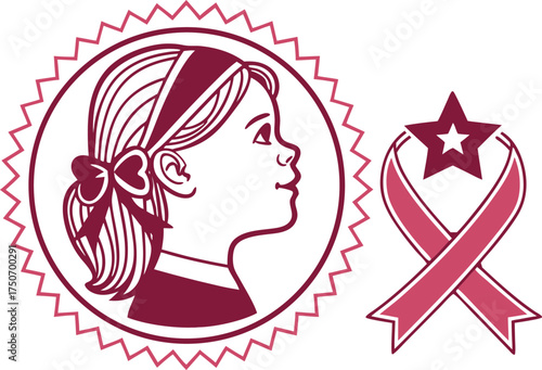 International Day of the Girl Child Vector Illustration. Empowerment and Equality Concept for Girls Education. Diverse Girls Standing Together for Empowerment Art. Global Awareness Poster for Girl