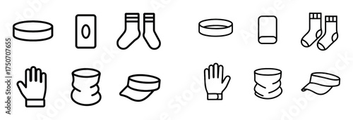 Minimalist Sports Icons