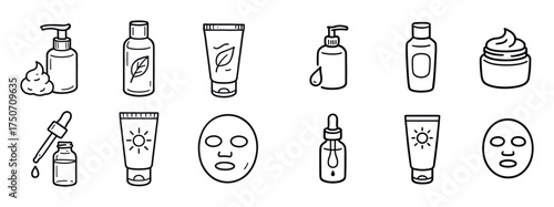Skincare Icon Grid
