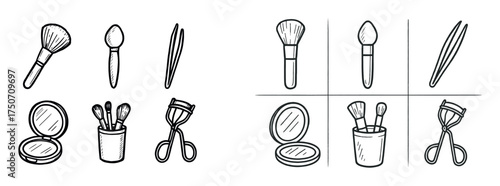 Minimalist Cosmetic Icons