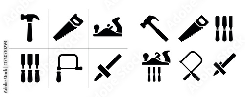 Carpentry Tool Icons