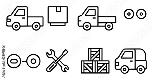 Kei Truck Icons