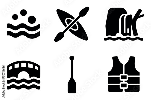 Raging River Icons