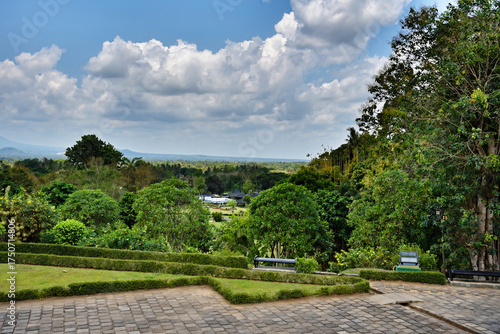 Wallpaper Mural View from the heights of the Buddhist sanctuary Torontodigital.ca