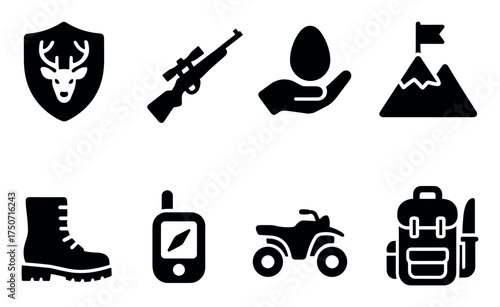 Hunting Gear Icons