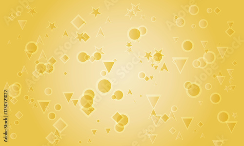 Elegant and versatile geometric pattern with vibrant color accents