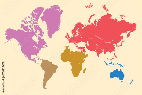 High resolution grey map of the world.