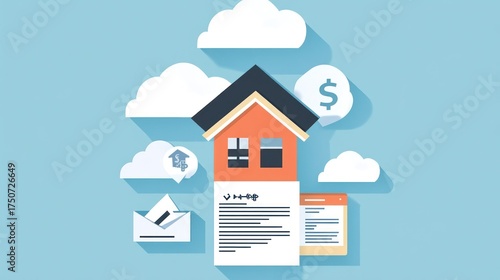 Wallpaper Mural Digital House Sale, Online Document Process, Cloud Services Torontodigital.ca