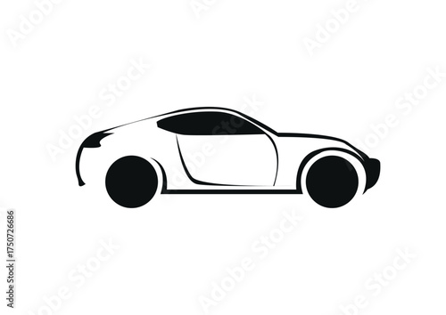 logo de voiture noire