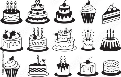 Celebrate special moments with festive cakes and cupcakes