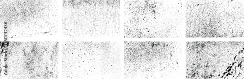 Grunge overlay texture banner collection, Different types of texture stamps set. Vector collection, grunge, distressed, texture, background, vintage collection