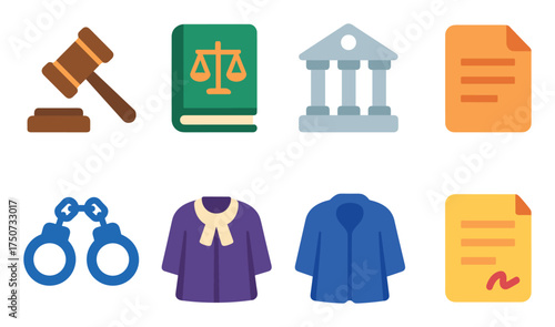 Colorful Justice Icons
