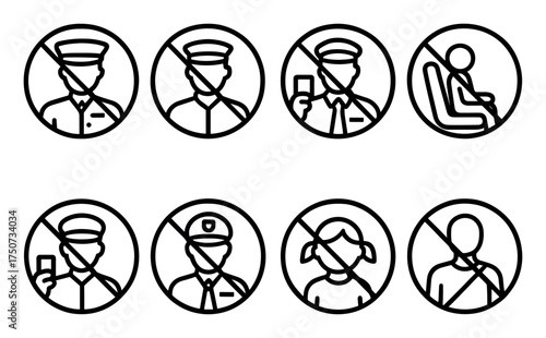 Public Transport Icons