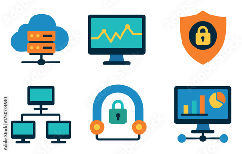 Network Management Icon Set