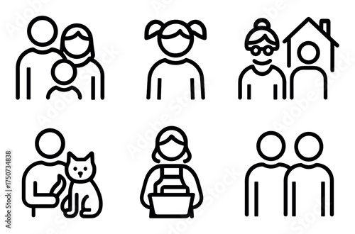 Minimalist Home Icons