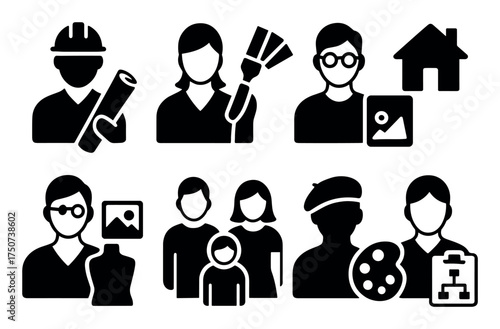 Modern Interior Icon Set
