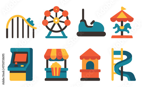 Amusement Park Icons