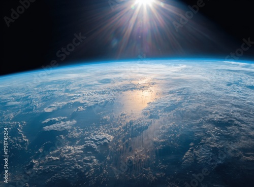 Earth from space, sunrise (7)