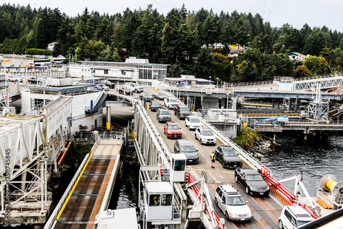 car loading ship