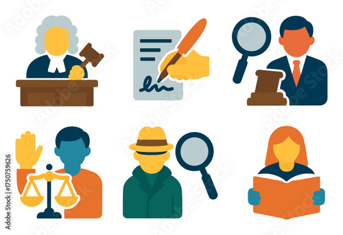 Justice Icons Grid