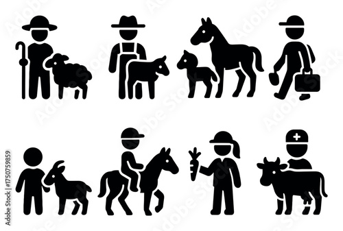 Hoofed Icons Grid