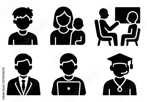 Digital Wellbeing Icons