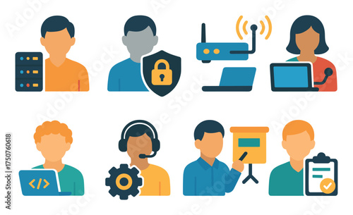 Network Management Icons