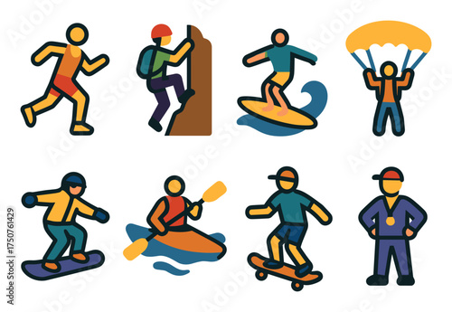 Extreme Sports Icons