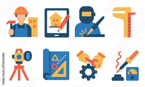 Engineering Icon Grid