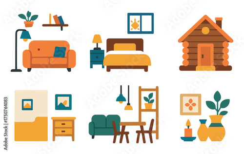 Scandinavian Icon Grid