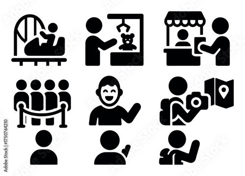 Amusement Park Icons
