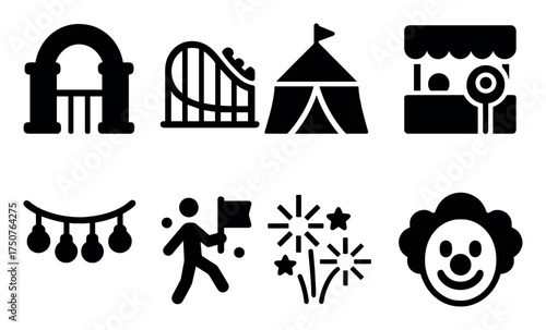 Amusement Park Icons