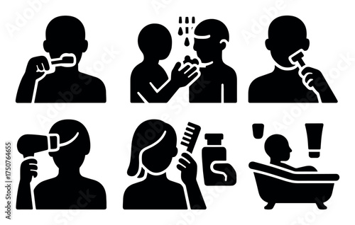 Hygiene Icons Grid