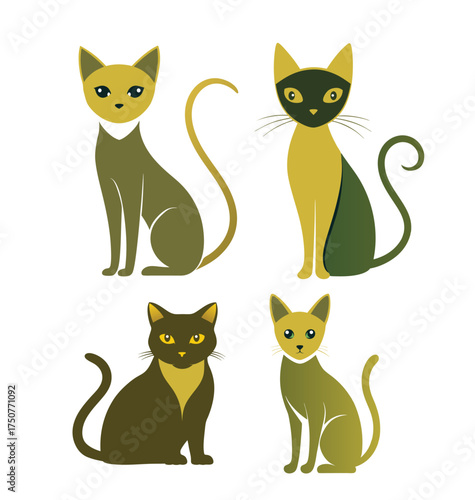 set of cats