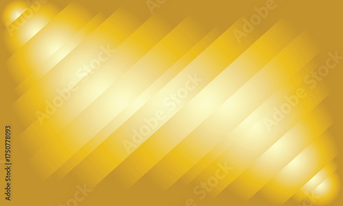 Gold and Yellow Diagonal Gradient Stripes Background