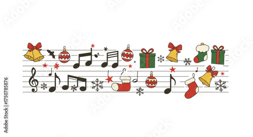 music notes background