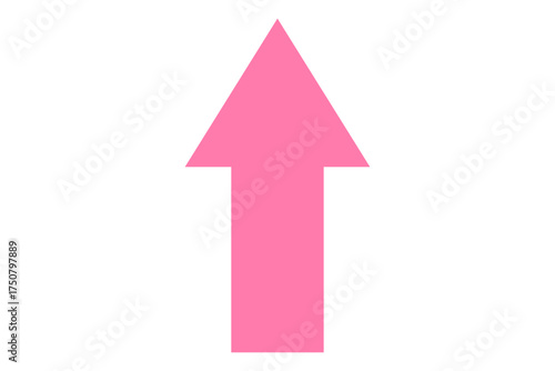 Free Download Pink up arrow icon - GFXLoad