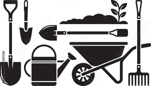 Gardening tools for planting and cultivating your garden