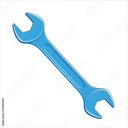 Blue Wrench Tool.