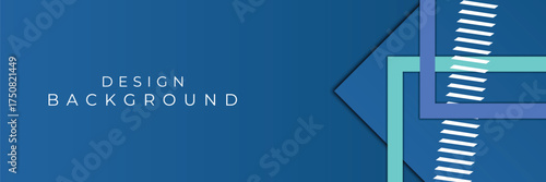 Modern geometric background with vibrant blue hues for stunning presentations and stylish designs, perfect for technology, corporate, and creative projects