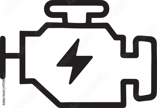 Silhouette of a Male Runner Sprinting Forward on White Background running athletic
