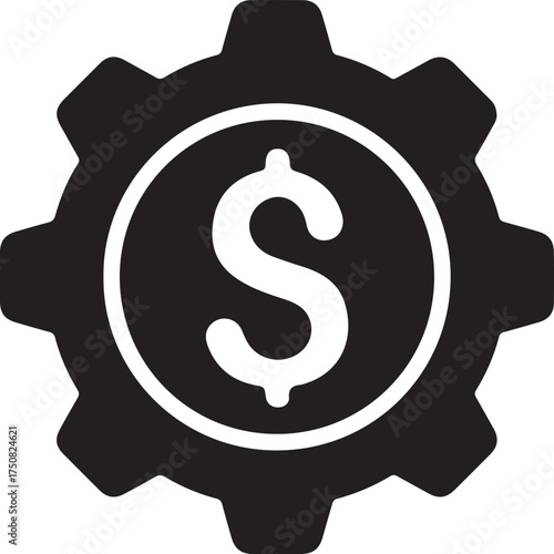 Silhouette of a Man Standing with Arms Crossed on White Background vector 3