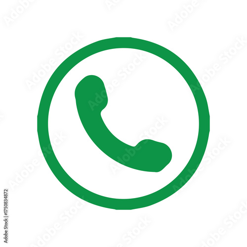 phone icon on internet button