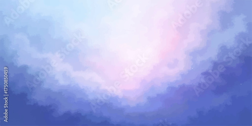Softly blended abstract background with gentle light gradient and subtle pastel hues of blue and pink