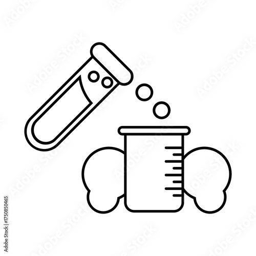 Chemical Reaction icon desigbn