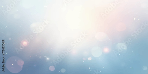 Soft focus background with bright sunlight and bokeh effects creating a dreamy and ethereal atmosphere