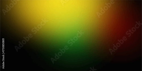 Abstract mosaic of vibrant yellow green and red colors blending smoothly creating a warm and energetic background pattern