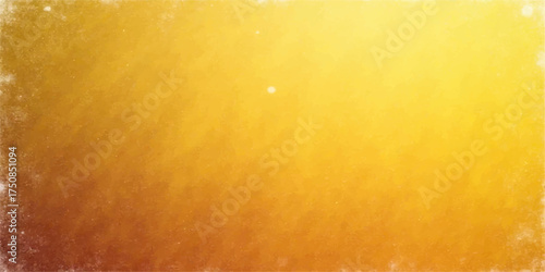 Abstract warm golden yellow and orange textured background with subtle grunge and light effects for design