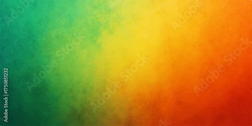 Vibrant abstract pixelated background with a smooth gradient transition from green to yellow to orange and red
